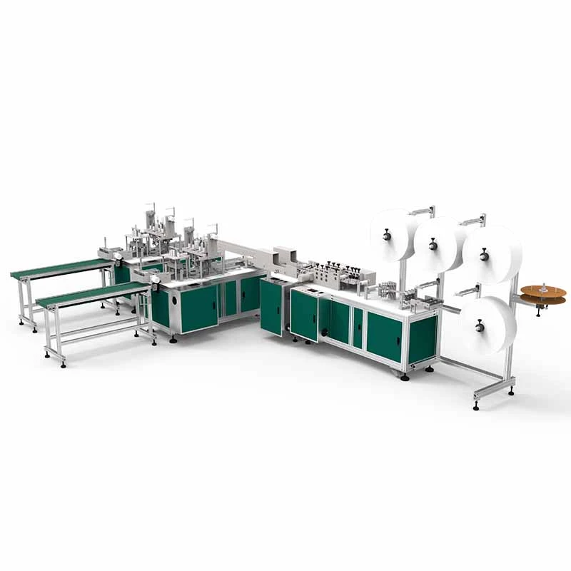 Fully Auto 3 Ply Medical Mask Making Machine